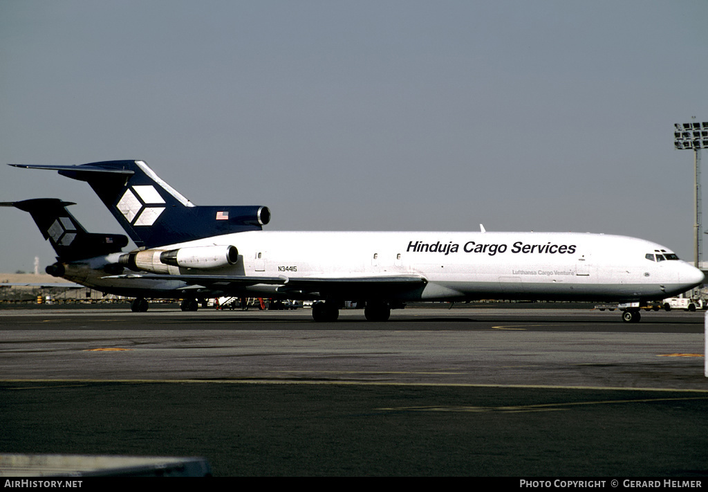 Aircraft Photo of N34415 | Boeing 727-243/Adv(F) | Hinduja Cargo Services | AirHistory.net #292151