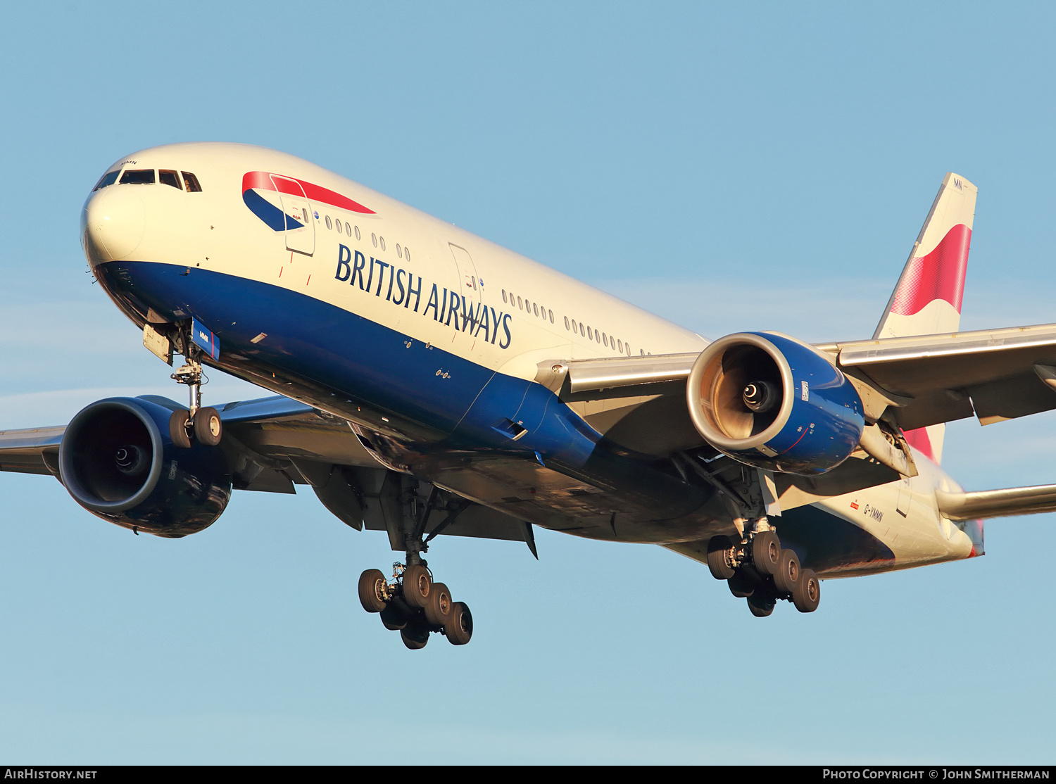 Aircraft Photo of G-YMMN | Boeing 777-236/ER | British Airways | AirHistory.net #292157