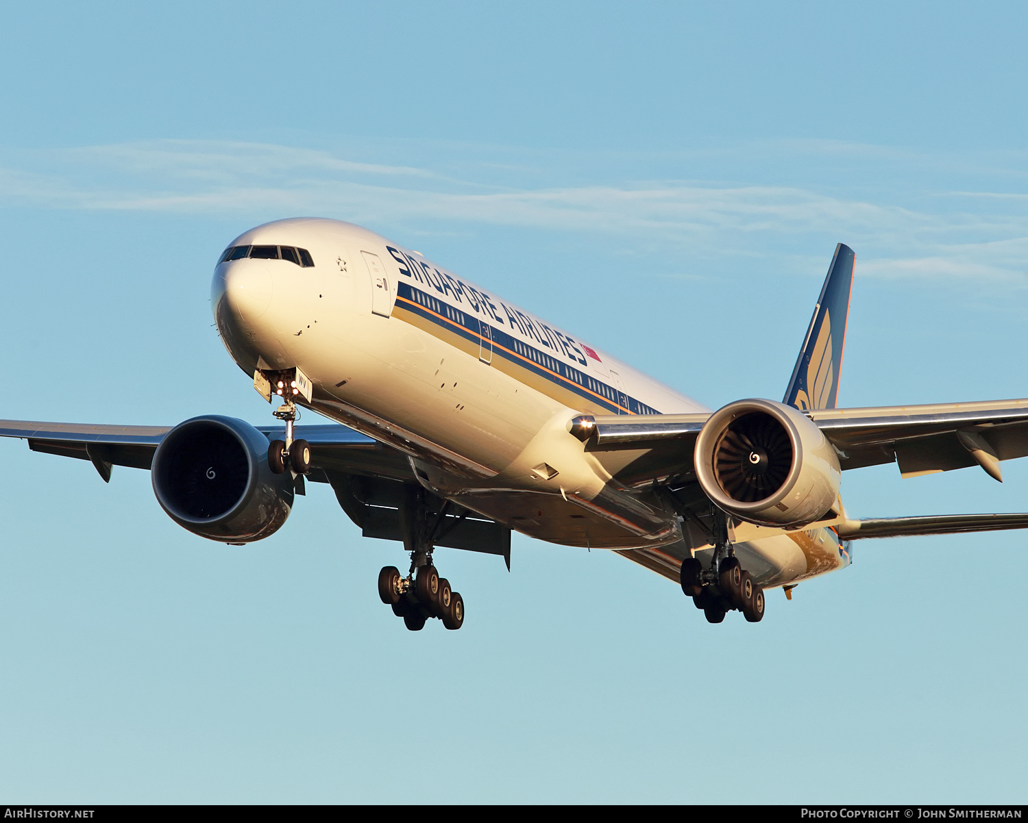 Aircraft Photo of 9V-SWV | Boeing 777-312/ER | Singapore Airlines | AirHistory.net #292159