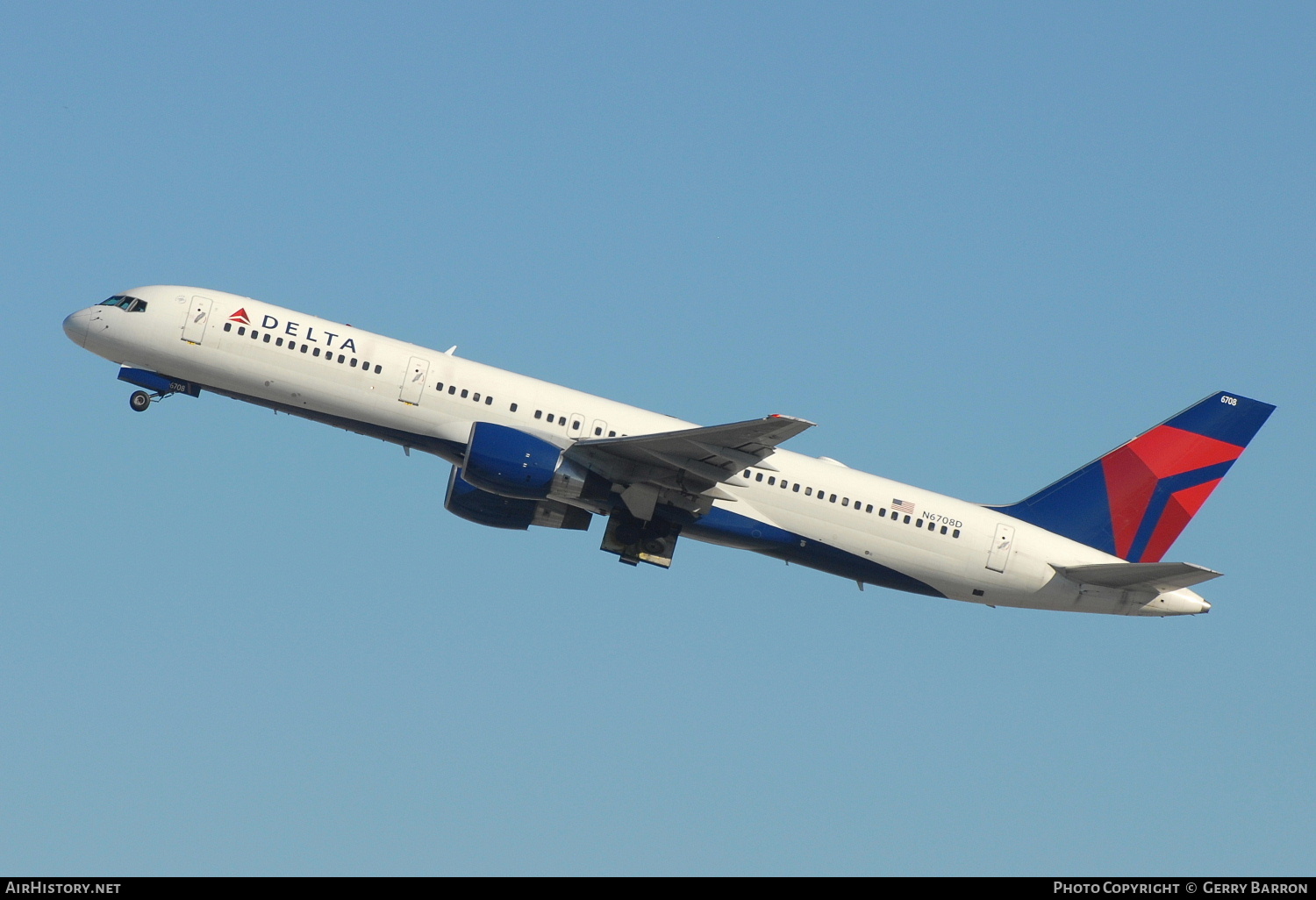 Aircraft Photo of N6708D | Boeing 757-232 | Delta Air Lines | AirHistory.net #292199