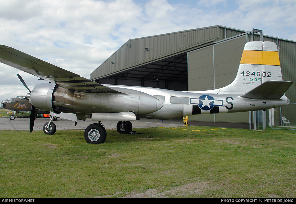 Aircraft Photo of N167B / 434602 | Douglas A-26B Invader | Scandinavian Historic Flight | USA - Air Force | AirHistory.net #292201