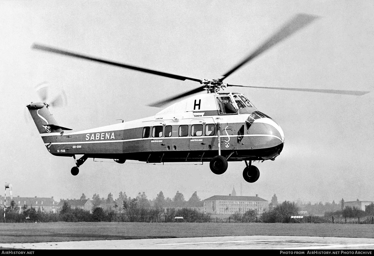 Aircraft Photo of OO-SHH | Sikorsky S-58C | Sabena | AirHistory.net #292211