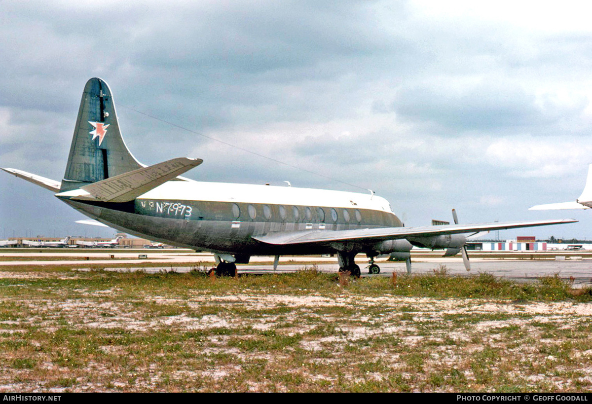 Aircraft Photo of N7973 | Vickers 707 Viscount | AirHistory.net #292224
