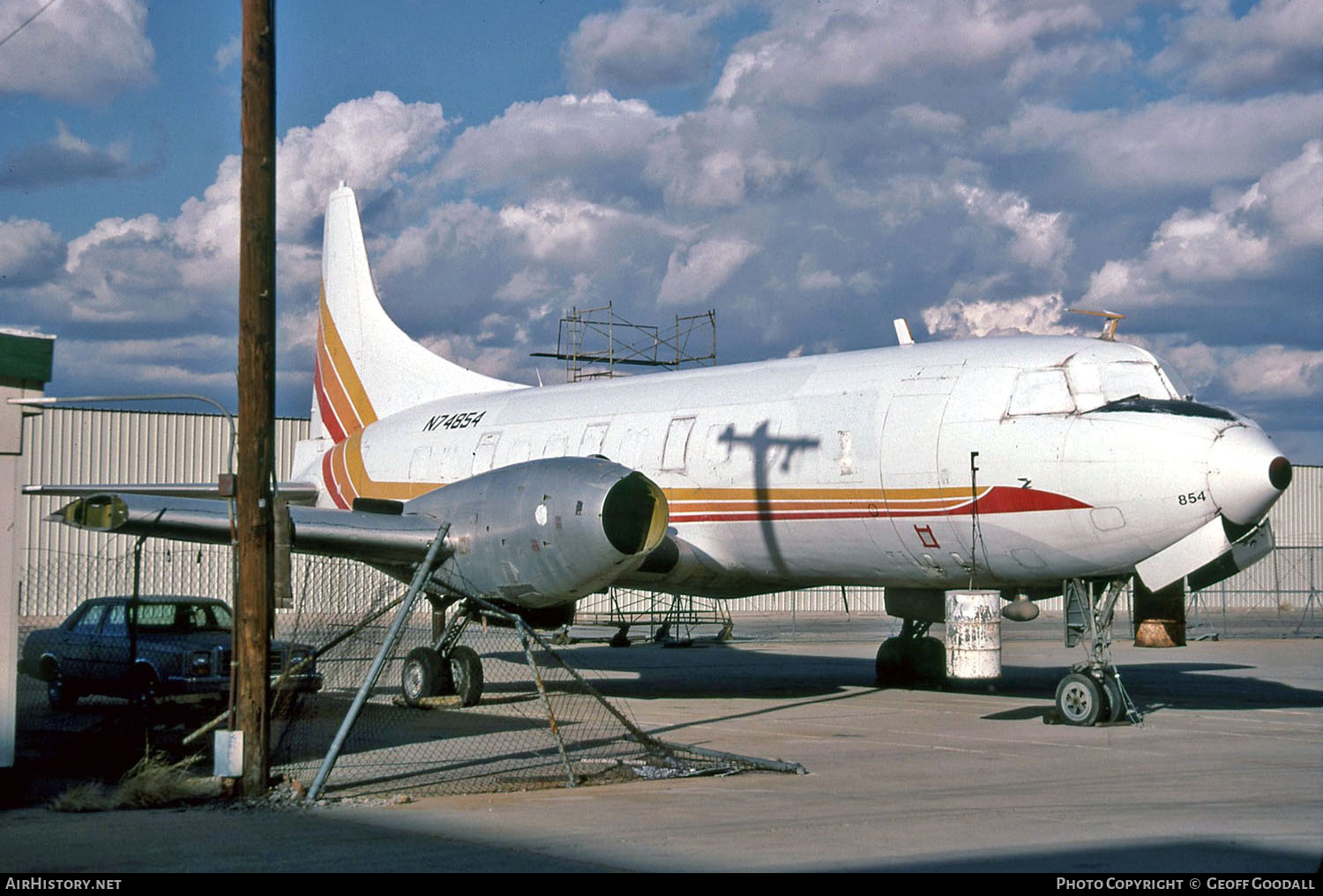 Aircraft Photo of N74854 | Convair 600 | AirHistory.net #292228