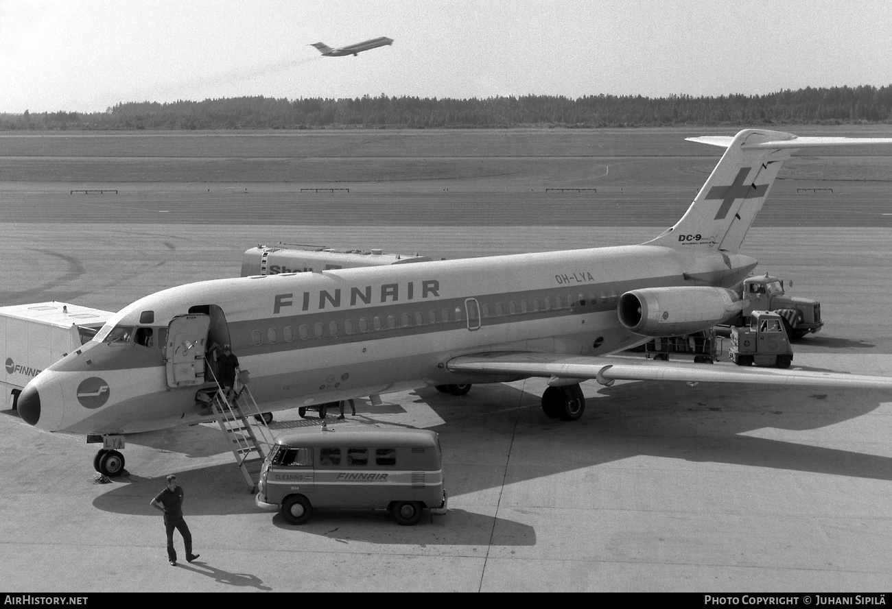 Aircraft Photo of OH-LYA | Douglas DC-9-14 | Finnair | AirHistory.net #292234