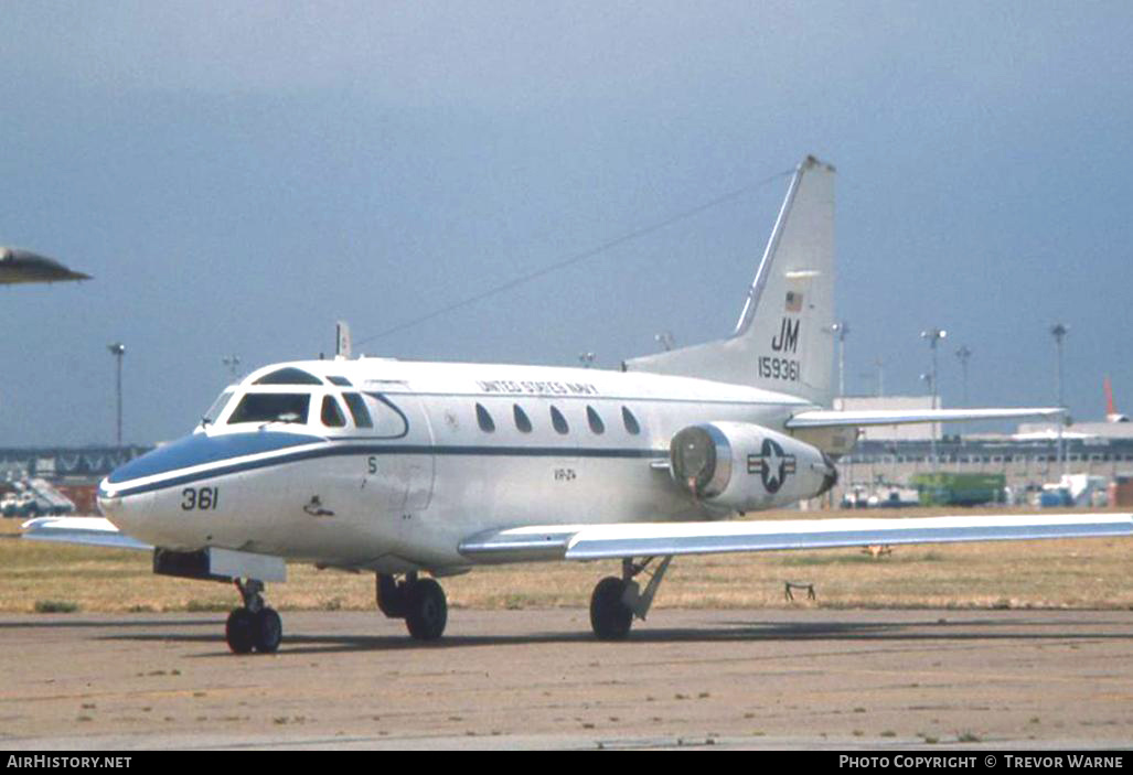 Aircraft Photo of 159361 | North American Rockwell CT-39G | USA - Navy | AirHistory.net #292260