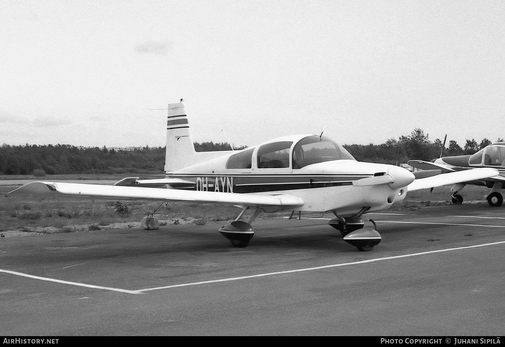 Aircraft Photo of OH-AYN | Grumman American AA-5 Traveler | AirHistory.net #292267