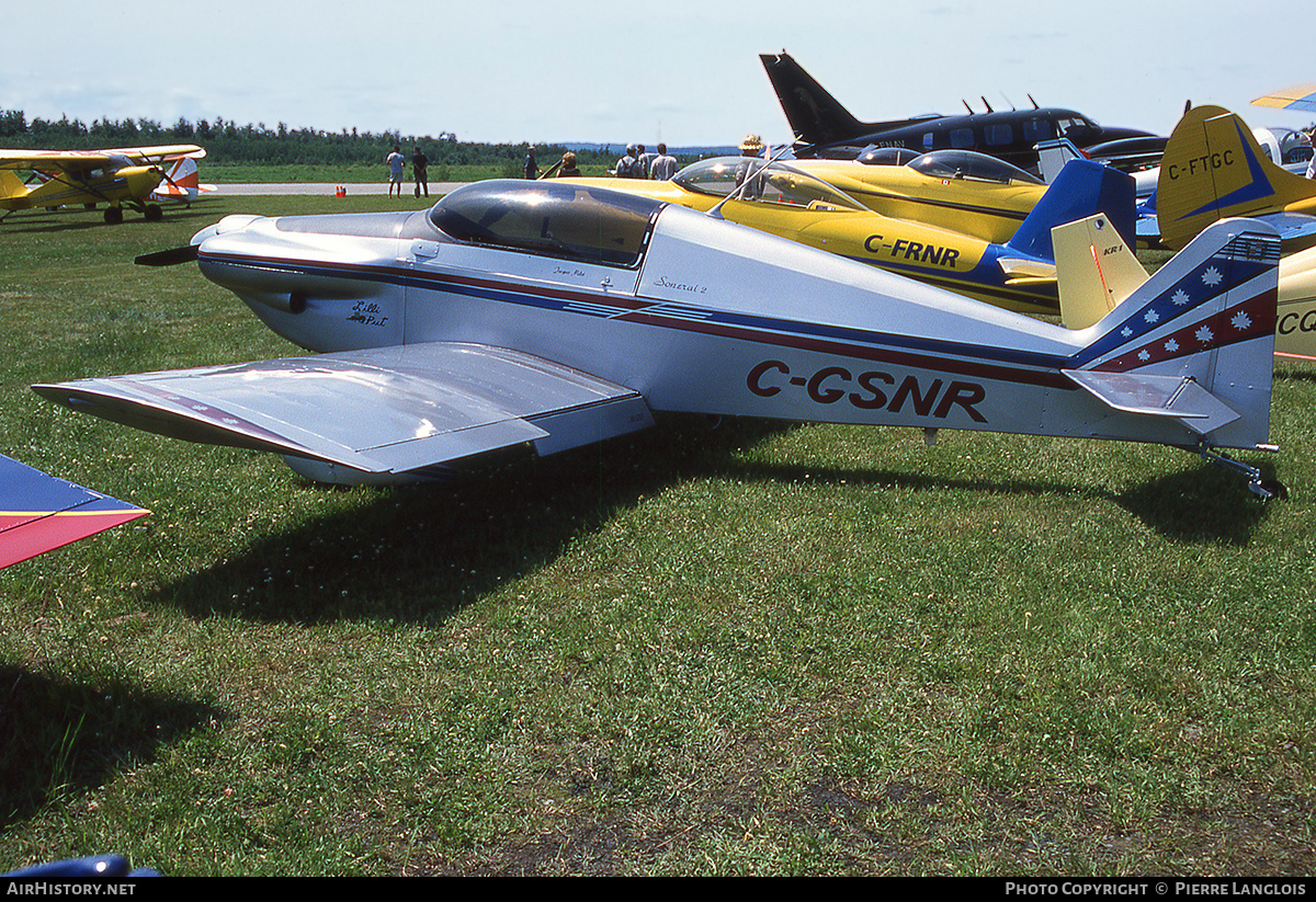 Aircraft Photo of C-GSNR | Monnett Sonerai IIL | AirHistory.net #292272