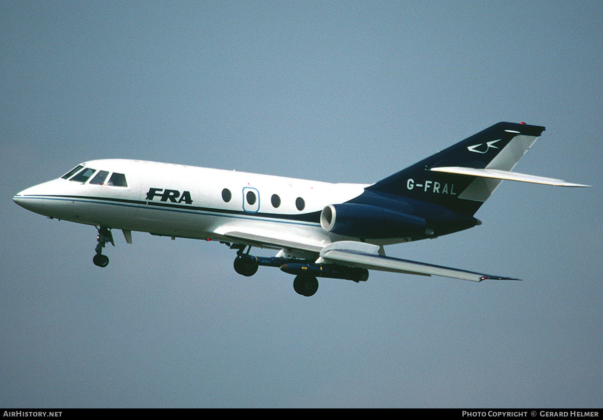 Aircraft Photo of G-FRAL | Dassault Falcon 20DC | FRA - FR Aviation | AirHistory.net #292310