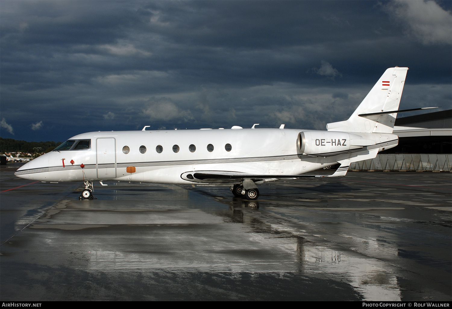 Aircraft Photo of OE-HAZ | Israel Aircraft Industries Gulfstream G200 | AirHistory.net #292322