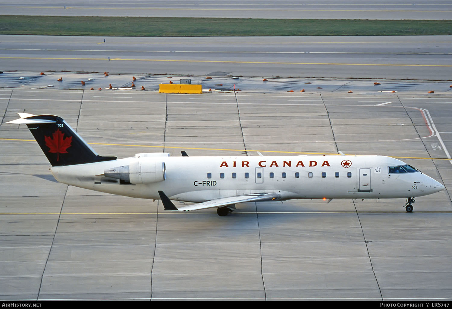 Aircraft Photo of C-FRID | Canadair CRJ-100ER (CL-600-2B19) | Air Canada | AirHistory.net #292340