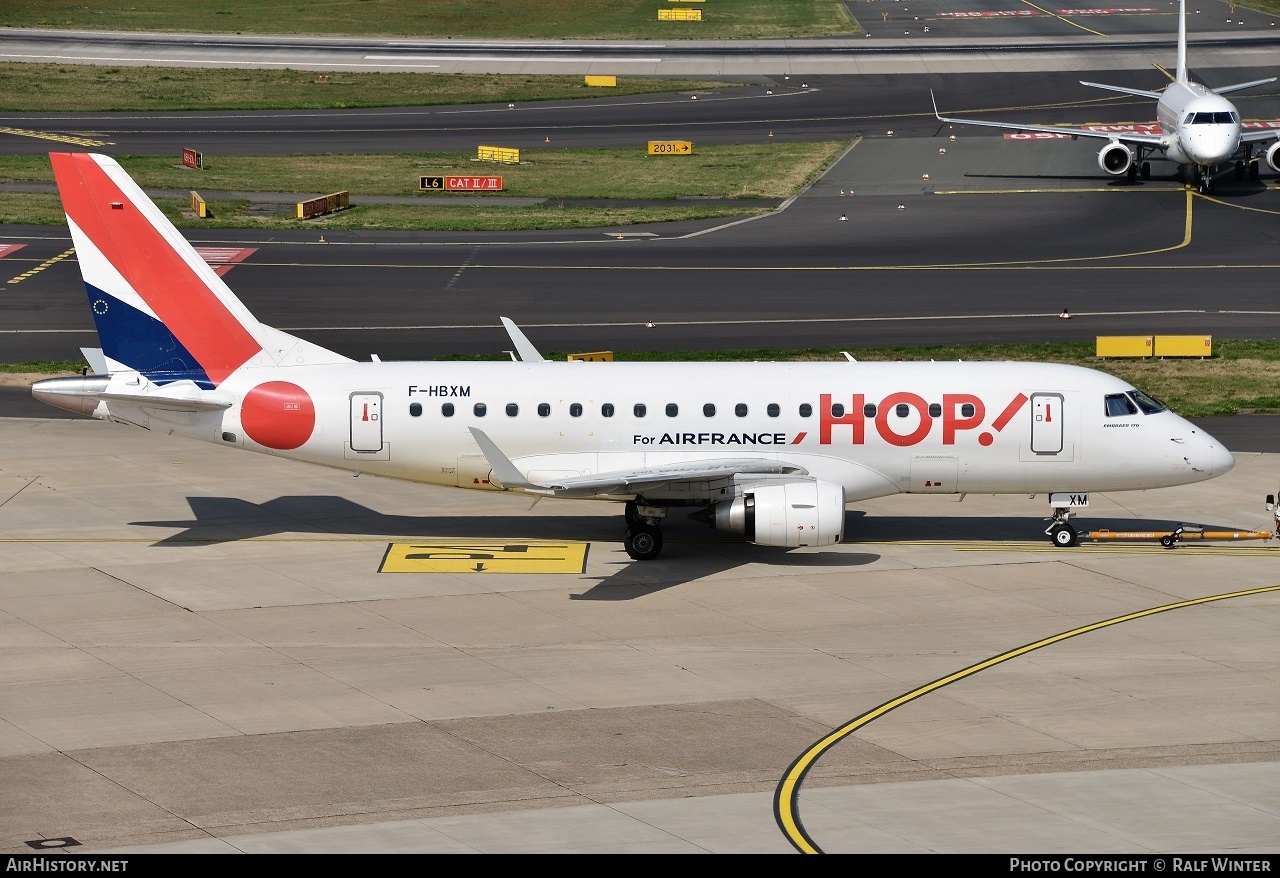 Aircraft Photo of F-HBXM | Embraer 170STD (ERJ-170-100STD) | Hop! | AirHistory.net #292343