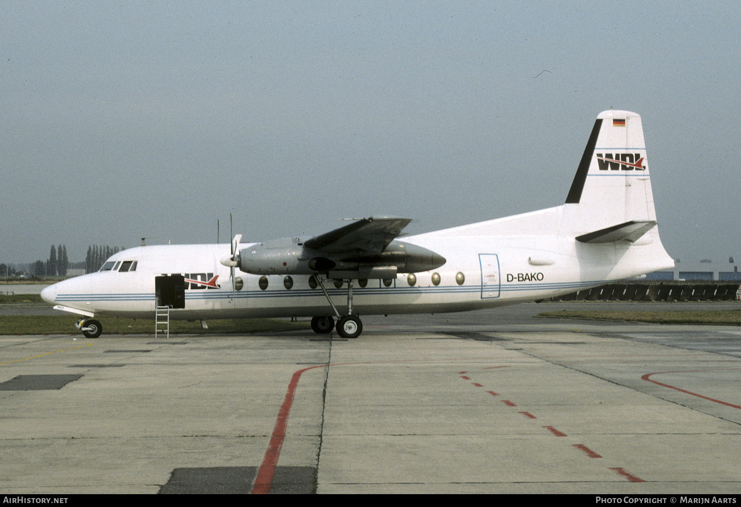 Aircraft Photo of D-BAKO | Fokker F27-100 Friendship | WDL Aviation | AirHistory.net #292353