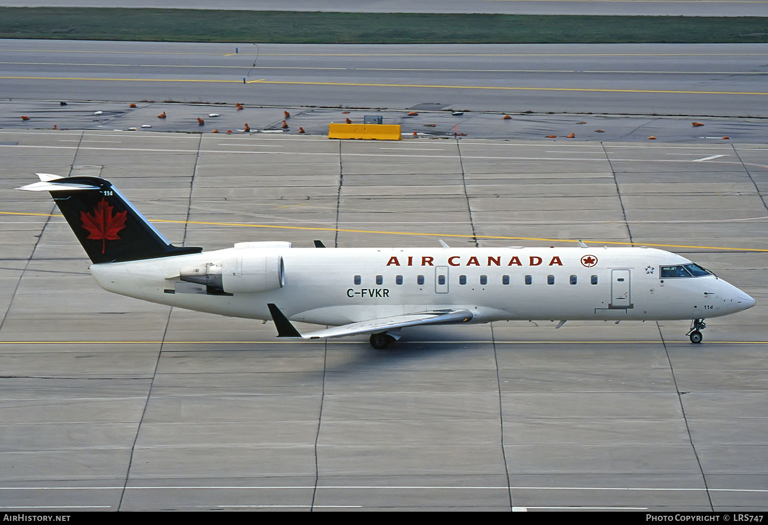 Aircraft Photo of C-FVKR | Canadair CRJ-100ER (CL-600-2B19) | Air Canada | AirHistory.net #292358