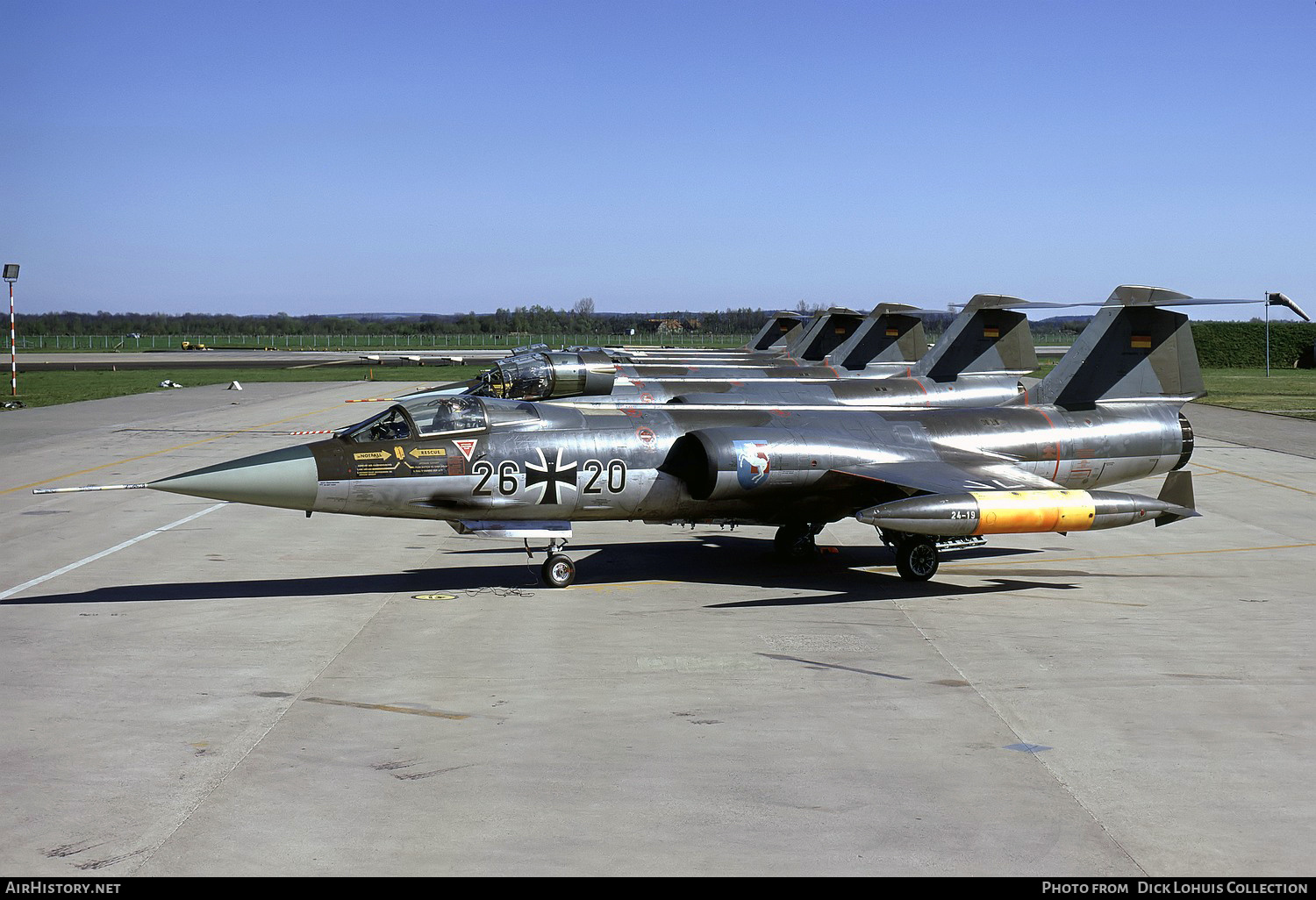 Aircraft Photo of 2620 | Lockheed F-104G Starfighter | Germany - Air Force | AirHistory.net #292377