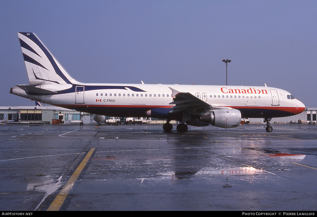 Aircraft Photo of C-FNVU | Airbus A320-211 | Canadian Airlines | AirHistory.net #292380