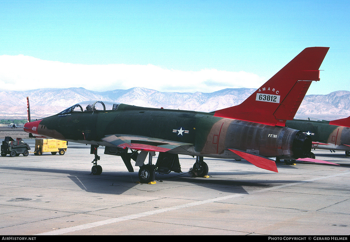 Aircraft Photo of 56-3812 / 63812 | North American QF-100F Super Sabre | USA - Air Force | AirHistory.net #292383