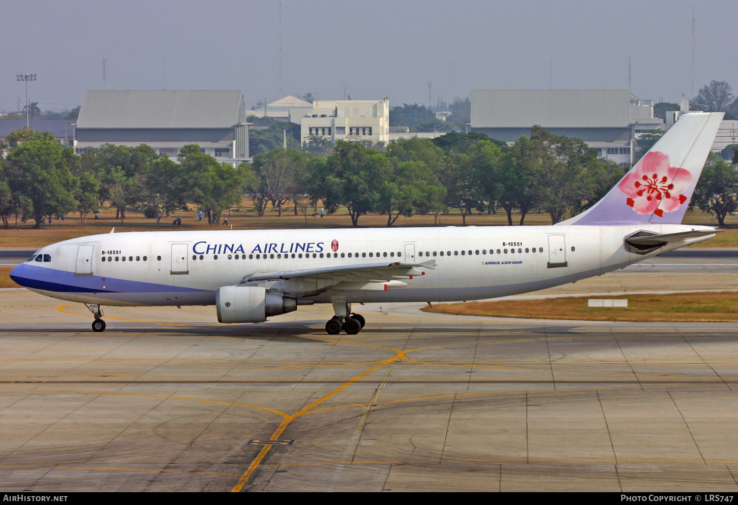 Aircraft Photo of B-18551 | Airbus A300B4-622R | China Airlines | AirHistory.net #292384