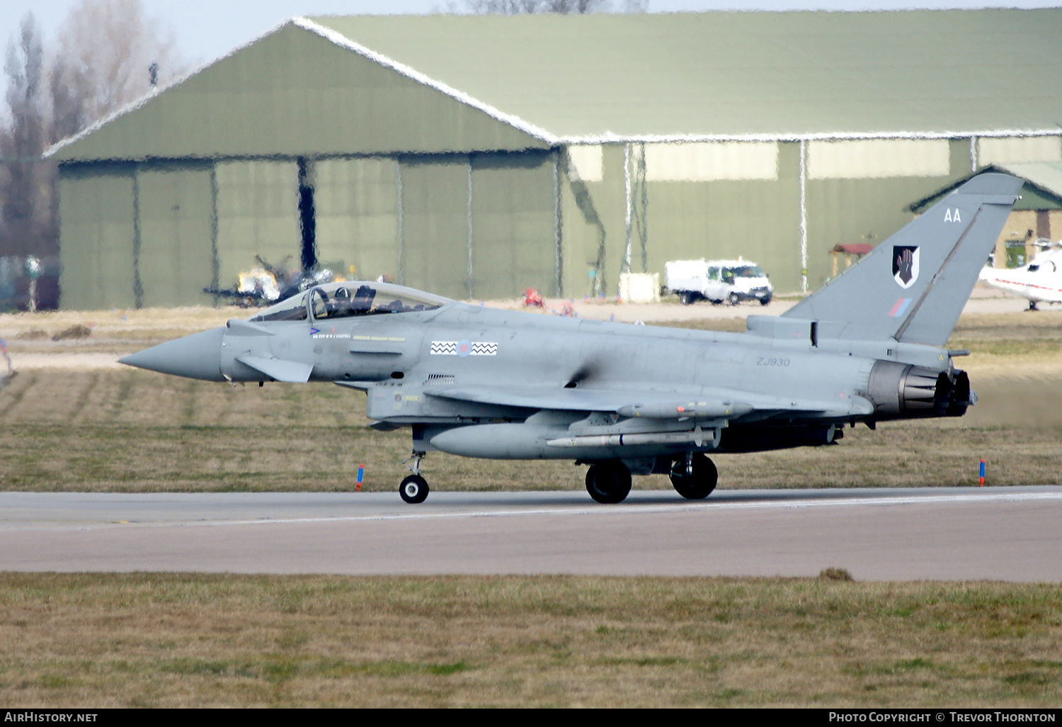 Aircraft Photo of ZJ930 | Eurofighter EF-2000 Typhoon FGR4 | UK - Air Force | AirHistory.net #292399