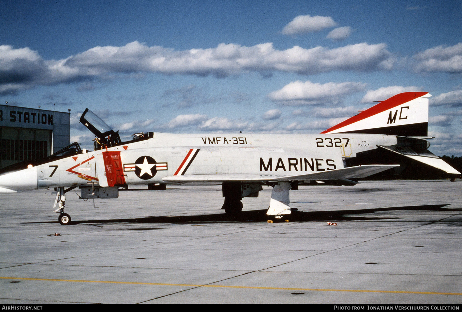 Aircraft Photo of 152327 | McDonnell F-4B Phantom II | USA - Marines | AirHistory.net #292431