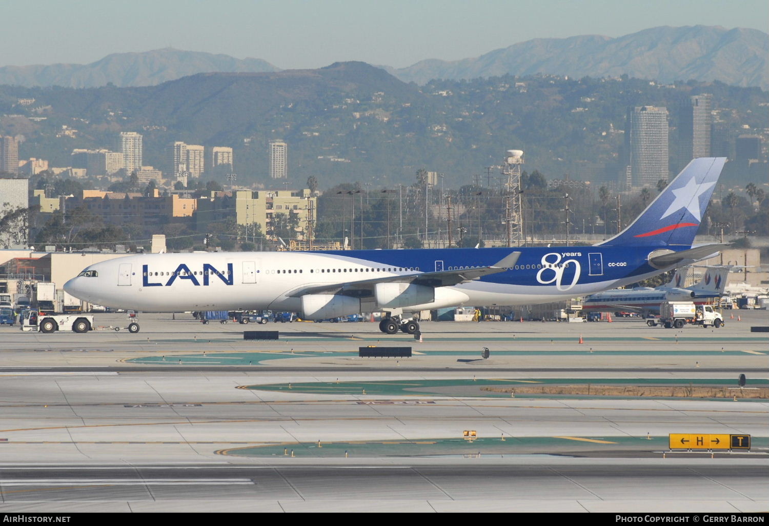 Aircraft Photo of CC-CQC | Airbus A340-313X | LAN Airlines - Línea Aérea Nacional | AirHistory.net #292437