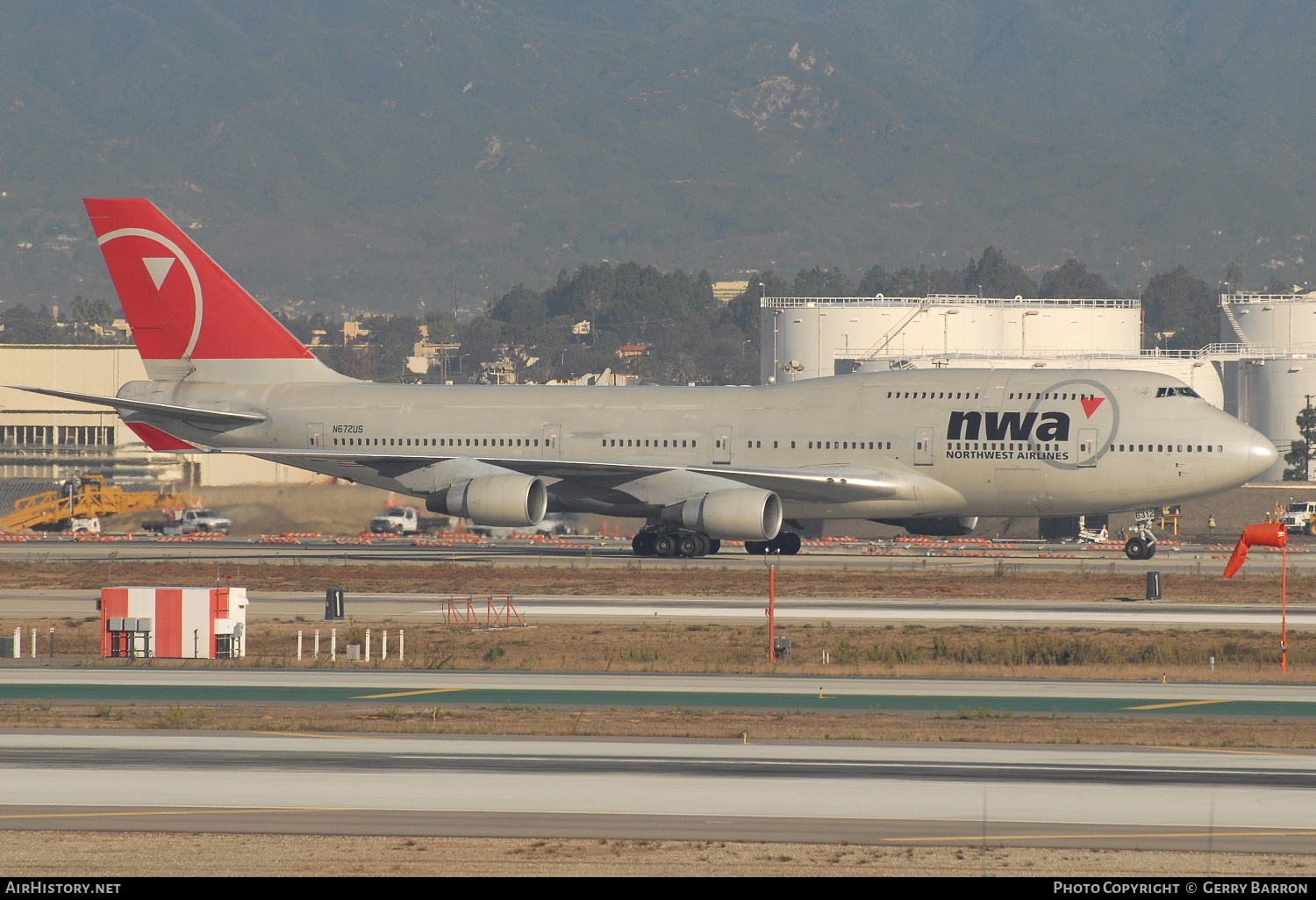 Aircraft Photo of N672US | Boeing 747-451 | Northwest Airlines | AirHistory.net #292438