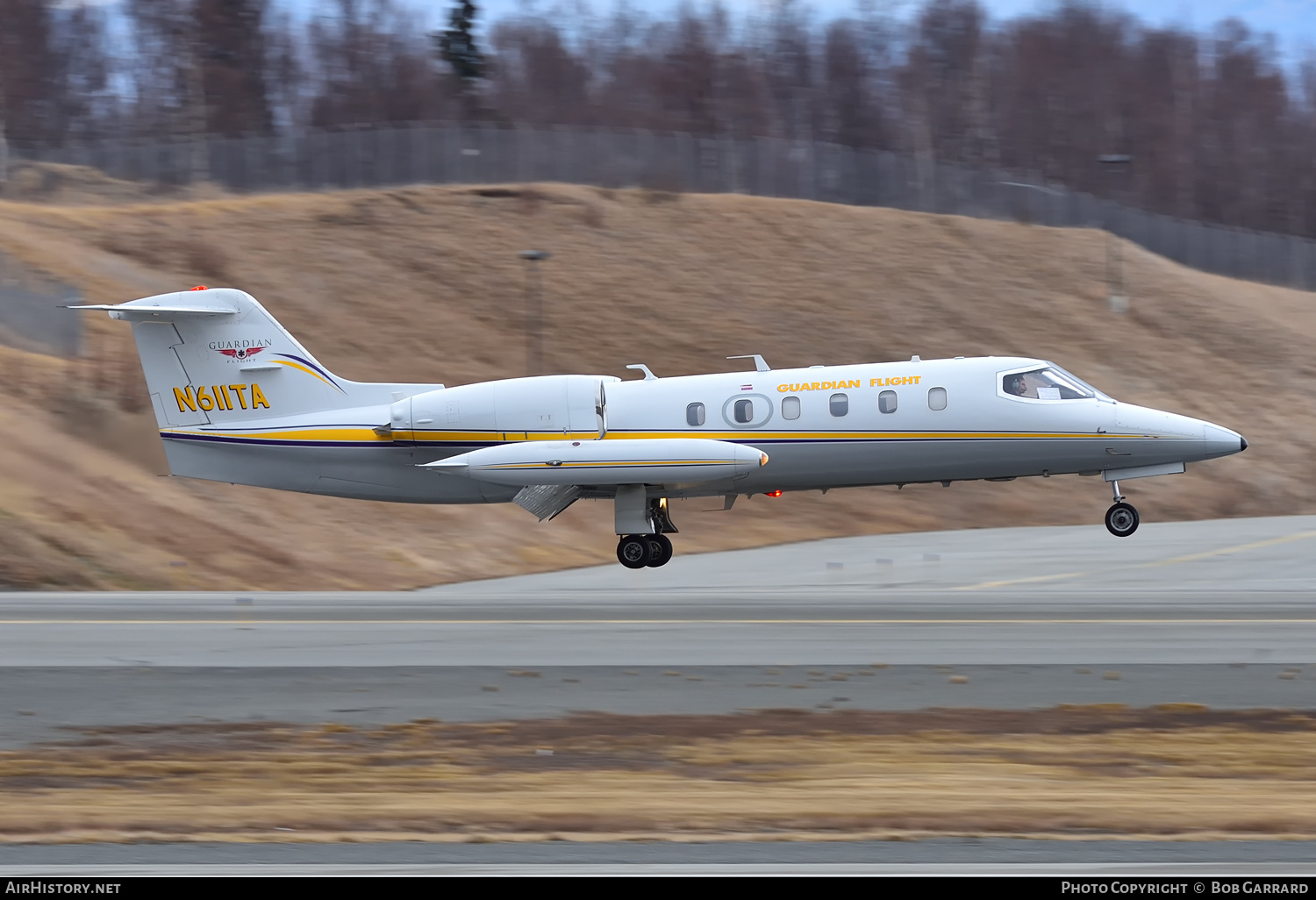 Aircraft Photo of N611TA | Gates Learjet 35A | Guardian Flight | AirHistory.net #292449