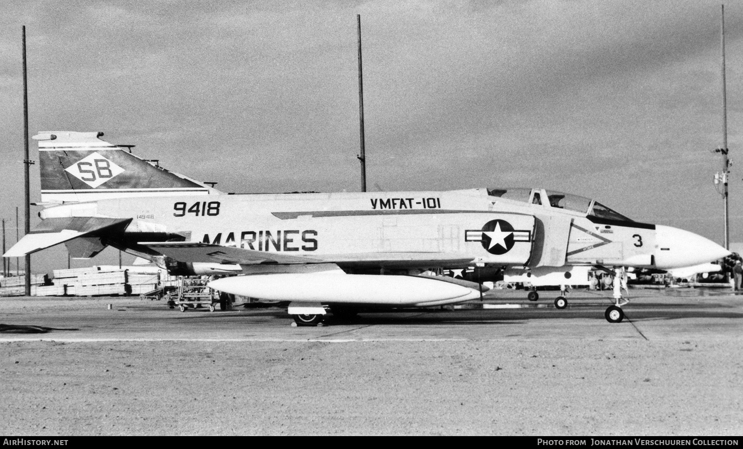 Aircraft Photo of 149418 | McDonnell F-4B Phantom II | USA - Marines | AirHistory.net #292452