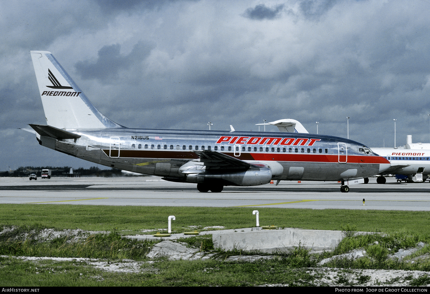 Aircraft Photo of N216US | Boeing 737-222 | Piedmont Airlines | AirHistory.net #292455