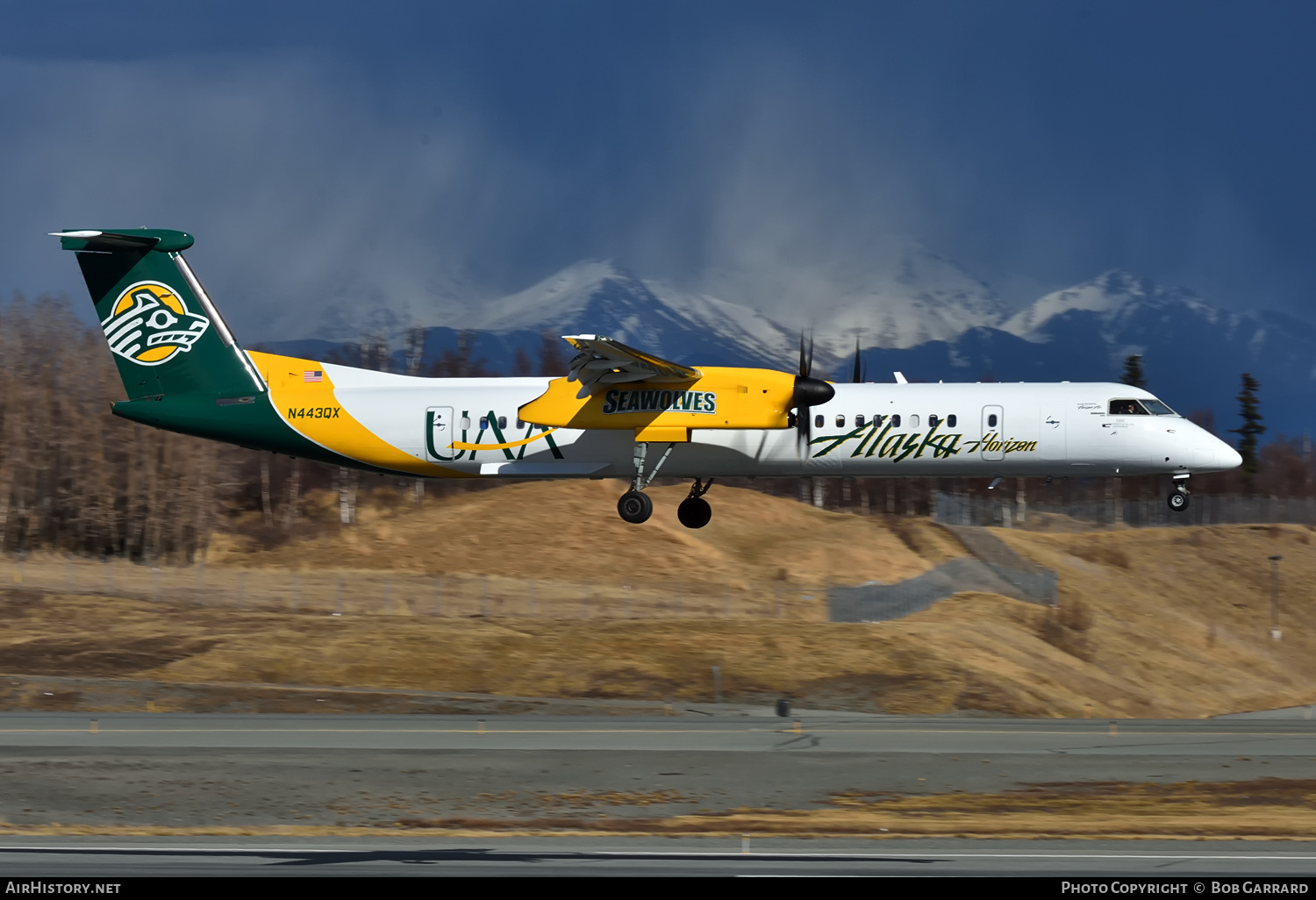 Aircraft Photo of N443QX | Bombardier DHC-8-402 Dash 8 | Alaska Airlines | AirHistory.net #292471