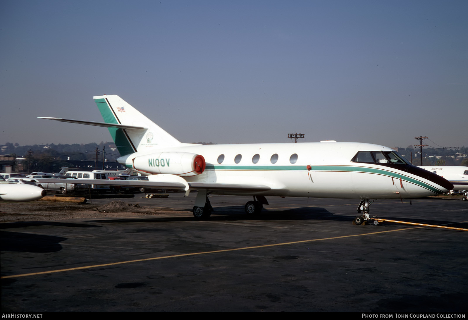 Aircraft Photo of N100V | Dassault Falcon 20C | AirHistory.net #292481