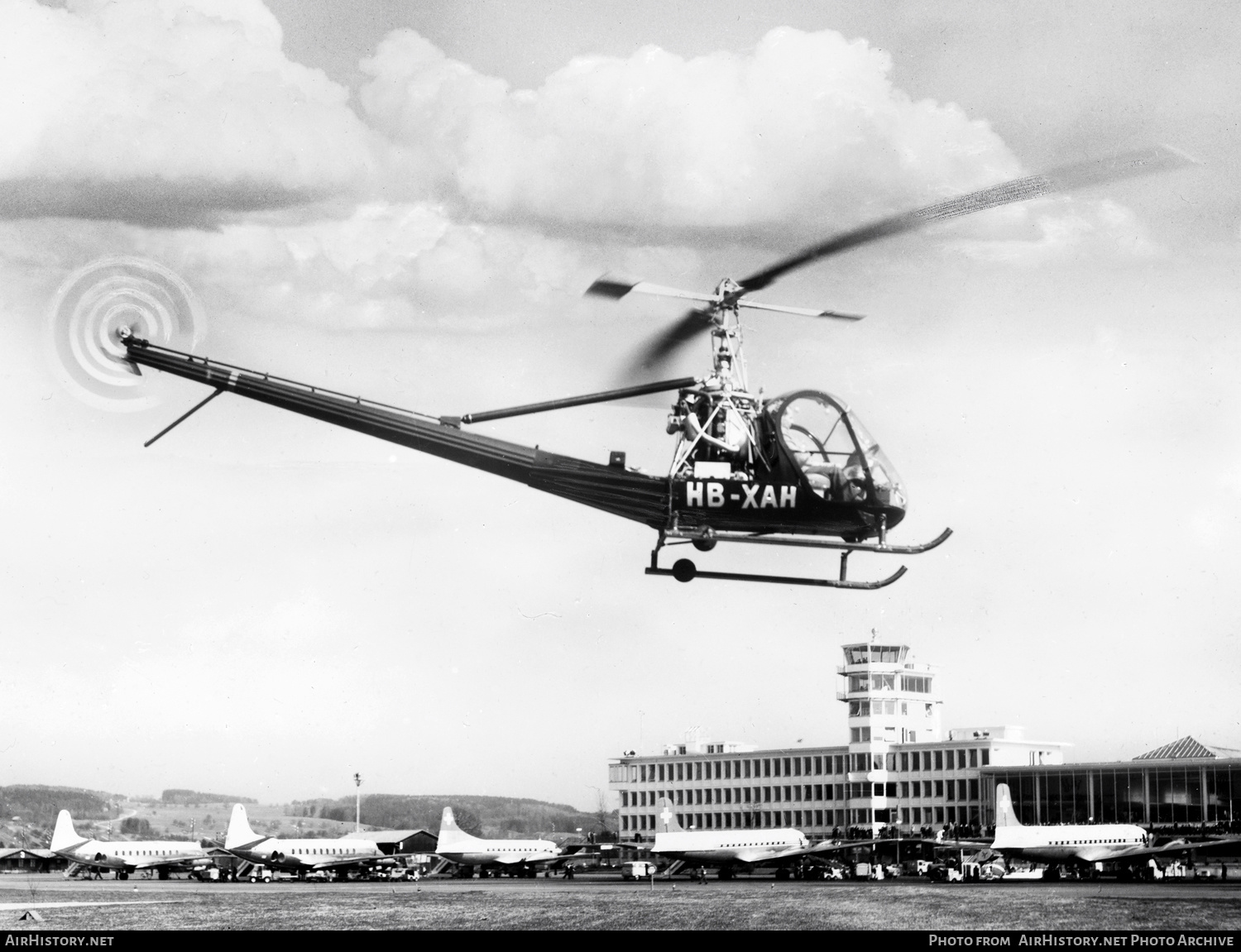 Aircraft Photo of HB-XAH | Hiller UH-12B | AirHistory.net #292494