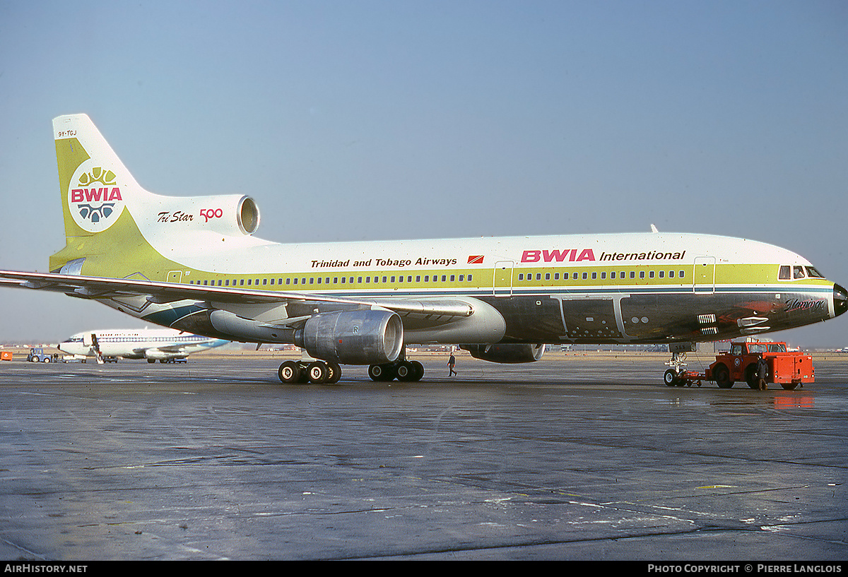 Aircraft Photo of 9Y-TGJ | Lockheed L-1011-385-3 TriStar 500 | BWIA International - Trinidad and Tobago Airways | AirHistory.net #292495