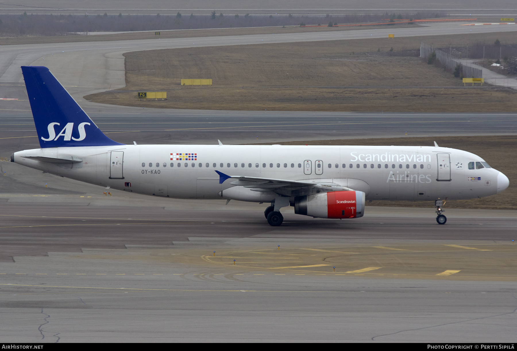 Aircraft Photo of OY-KAO | Airbus A320-232 | Scandinavian Airlines - SAS | AirHistory.net #292504