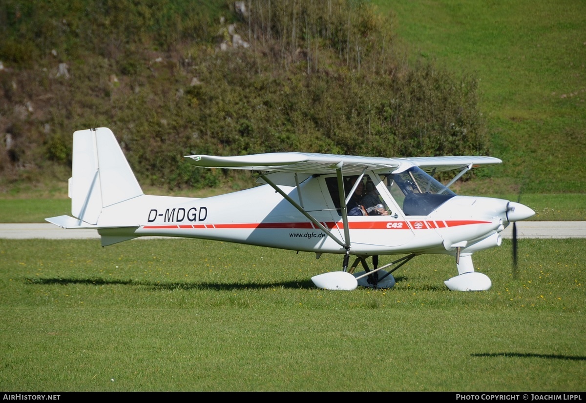 Aircraft Photo of D-MDGD | Comco Ikarus C42 | DGFC - Drachen und Gleitschirmfliegerclub Rottal-Inn | AirHistory.net #292532