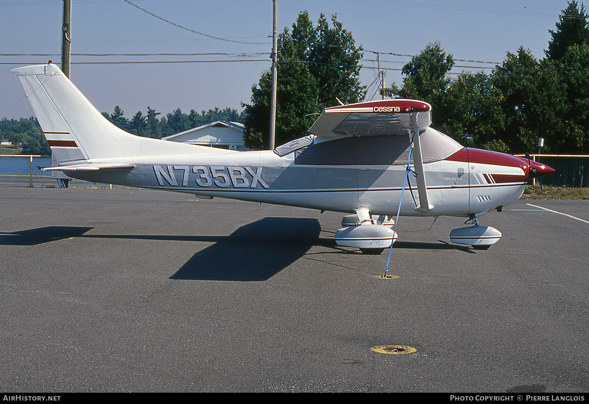 Aircraft Photo of N735BX | Cessna 182Q Skylane II | AirHistory.net #292540