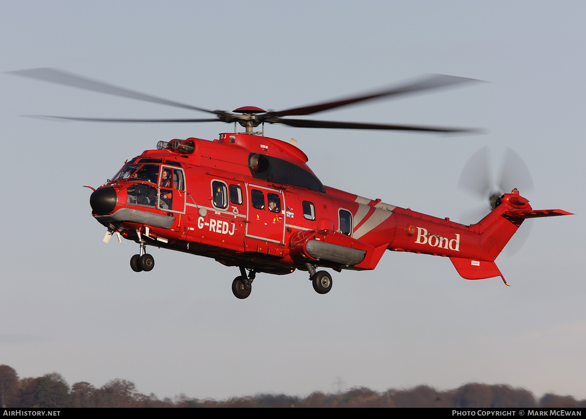 Aircraft Photo of G-REDJ | Eurocopter AS-332L2 Super Puma Mk2 | Bond Offshore Helicopters | AirHistory.net #292555