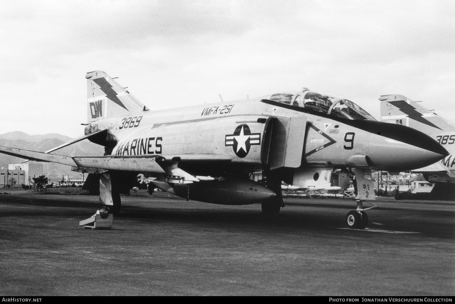 Aircraft Photo of 153869 | McDonnell Douglas F-4J Phantom II | USA - Marines | AirHistory.net #292566