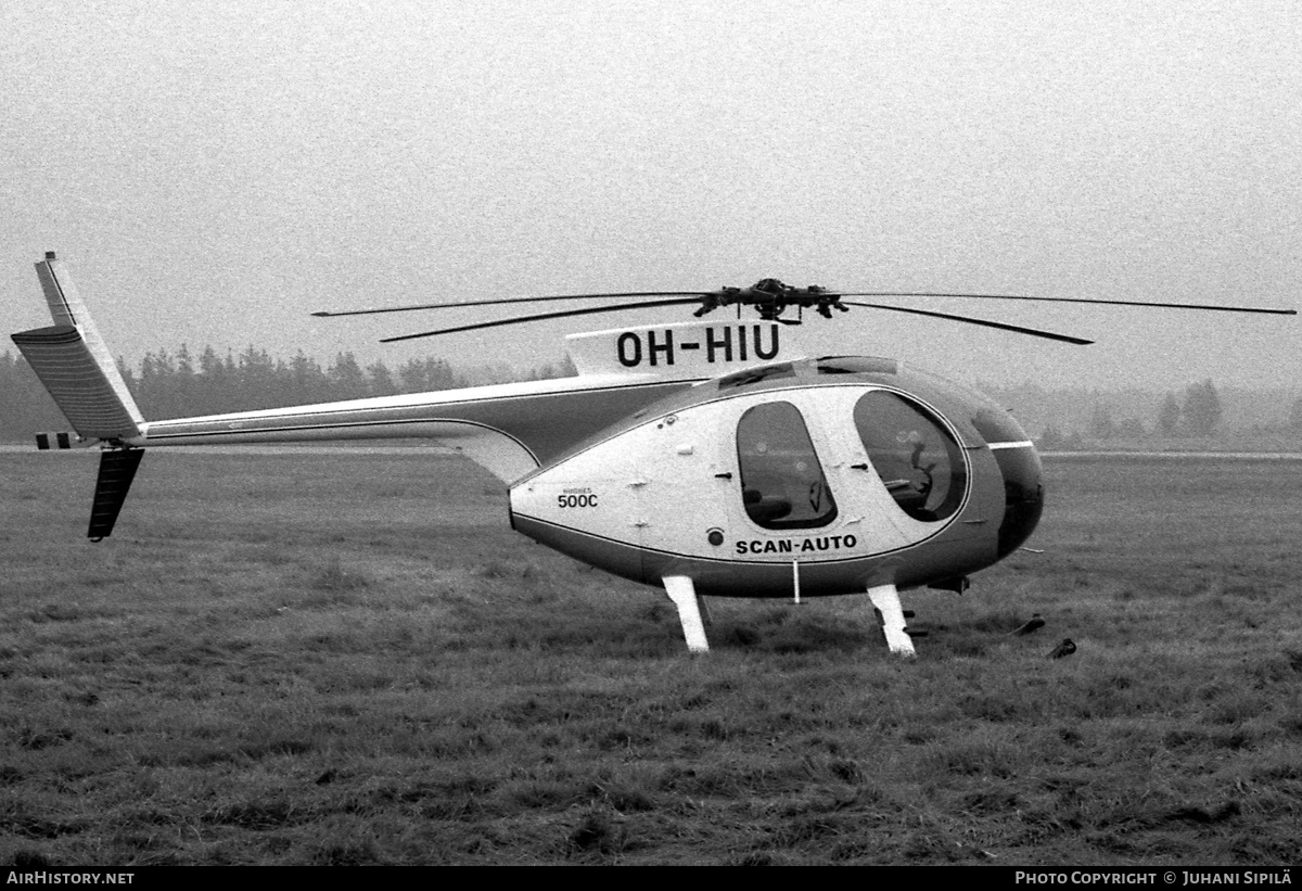 Aircraft Photo of OH-HIU | Hughes 500C (369HS) | Scan -Auto | AirHistory.net #292573