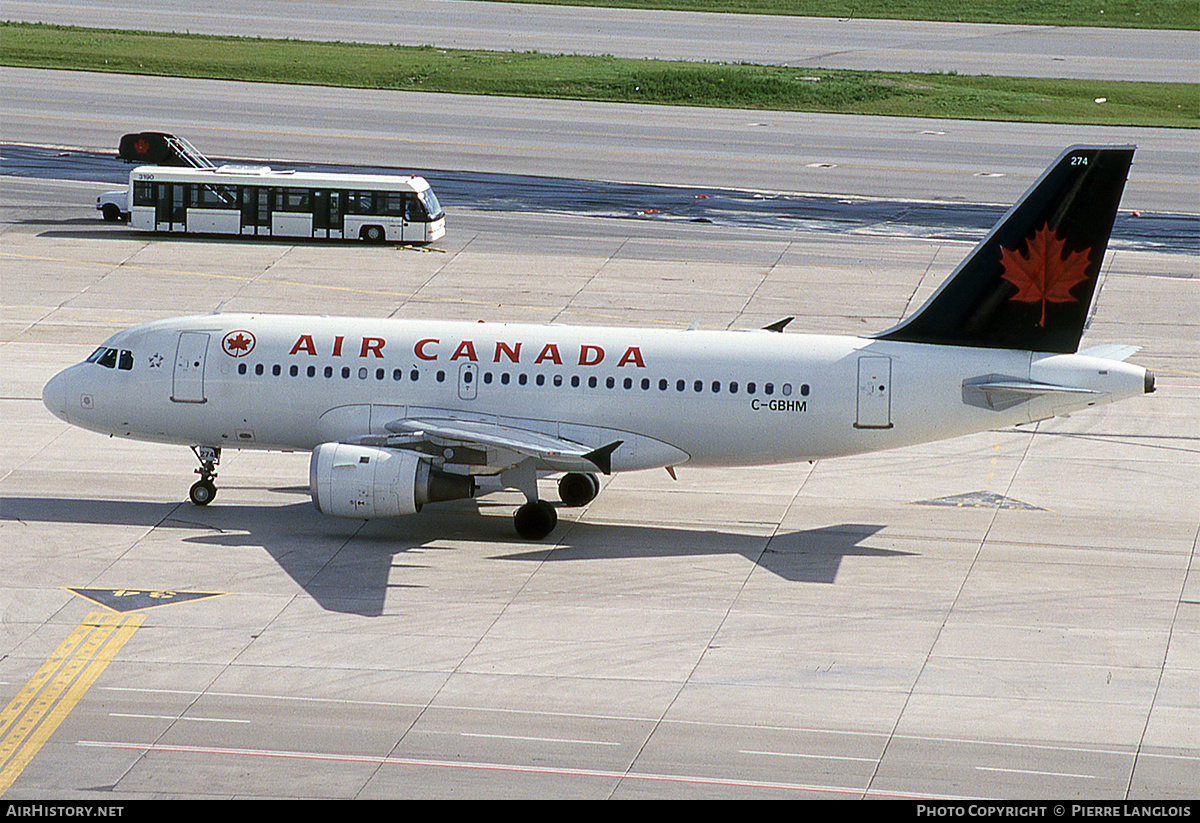 Aircraft Photo of C-GBHM | Airbus A319-114 | Air Canada | AirHistory.net #292586