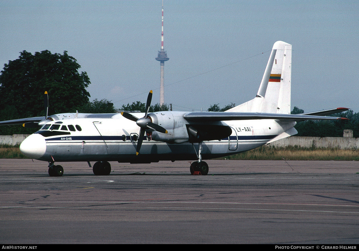 Aircraft Photo of LY-AAI | Antonov An-24B | AirHistory.net #292588