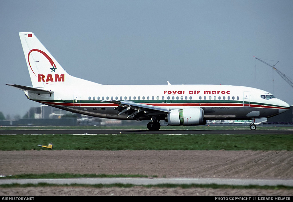 Aircraft Photo of CN-RMU | Boeing 737-53A | Royal Air Maroc - RAM | AirHistory.net #292589