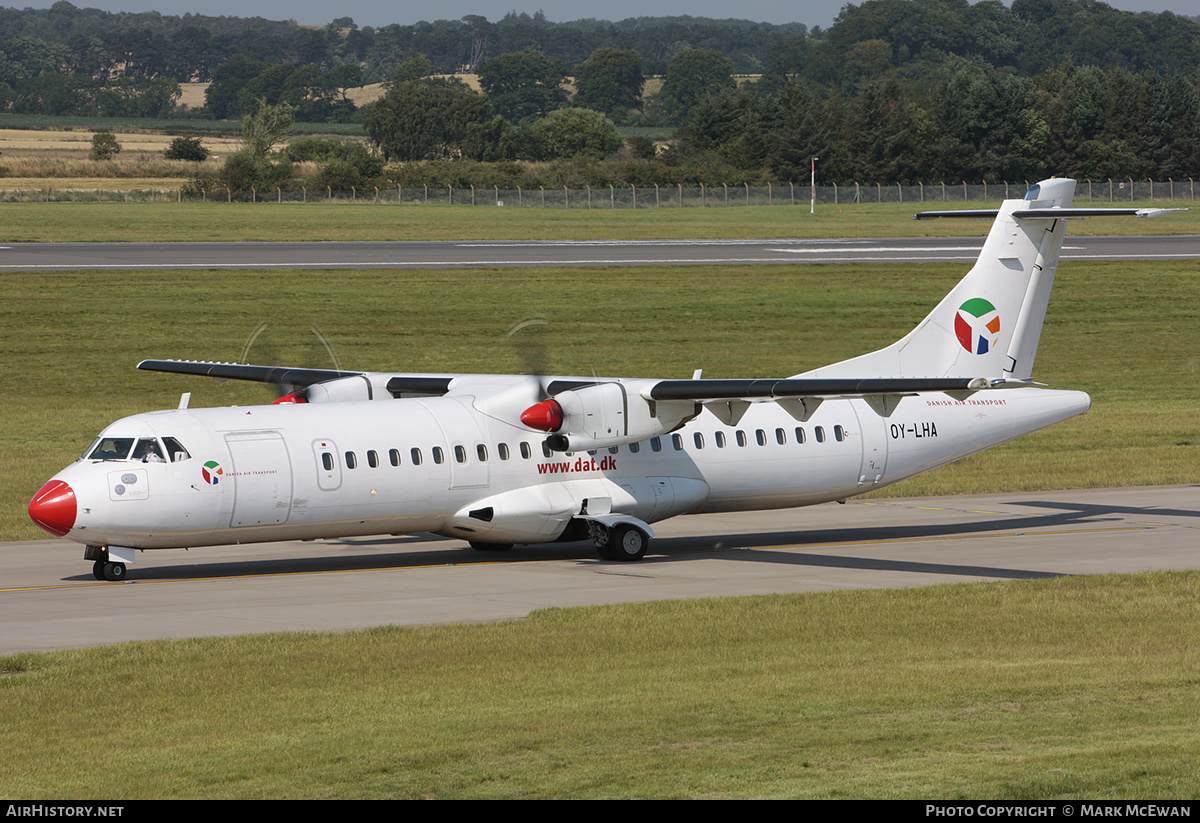 Aircraft Photo of OY-LHA | ATR ATR-72-202 | Danish Air Transport - DAT | AirHistory.net #292592