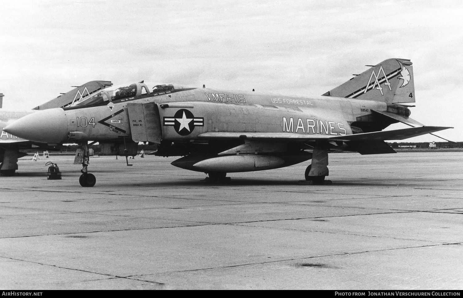 Aircraft Photo of 155543 | McDonnell Douglas F-4J Phantom II | USA - Marines | AirHistory.net #292612