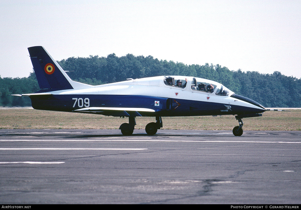 Aircraft Photo of 709 | IAR IAR-99 Soim | Romania - Air Force | AirHistory.net #292633