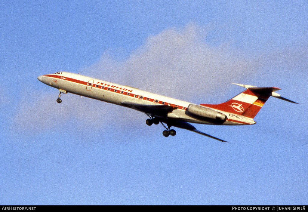 Aircraft Photo of DM-SCY | Tupolev Tu-134A | Interflug | AirHistory.net #292634