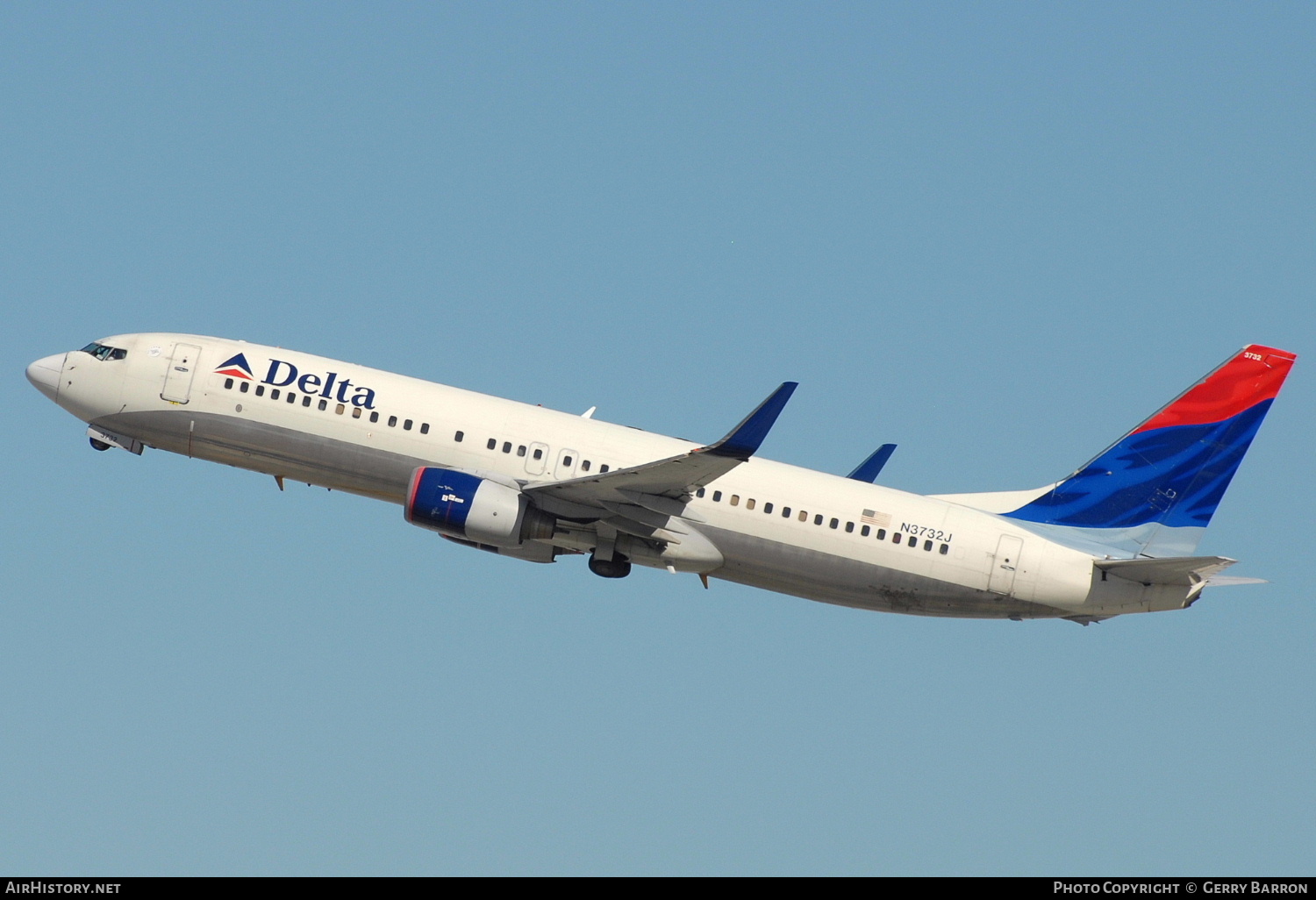 Aircraft Photo of N3732J | Boeing 737-832 | Delta Air Lines | AirHistory.net #292656