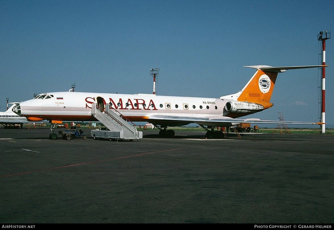Aircraft Photo of RA-65105 | Tupolev Tu-134A | Samara Airlines | AirHistory.net #292660