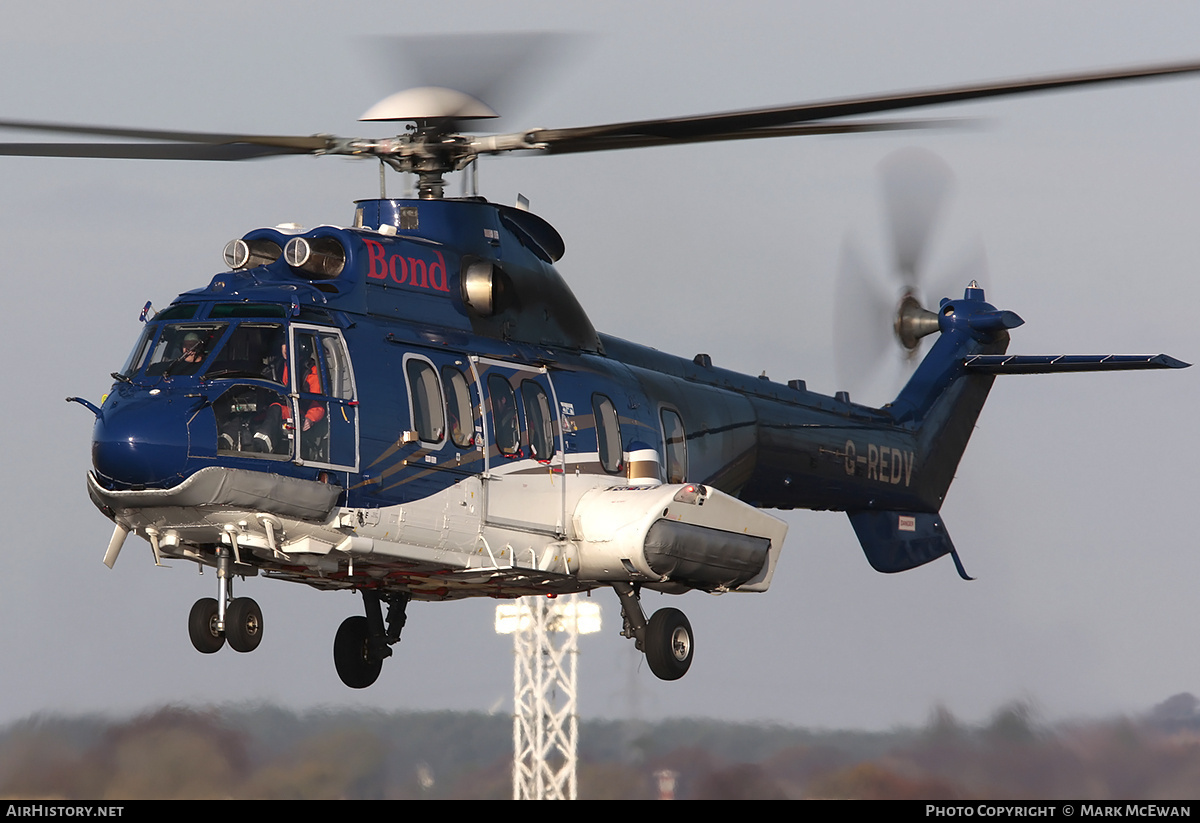 Aircraft Photo of G-REDV | Eurocopter EC-225LP Super Puma Mk2+ | Bond Offshore Helicopters | AirHistory.net #292672