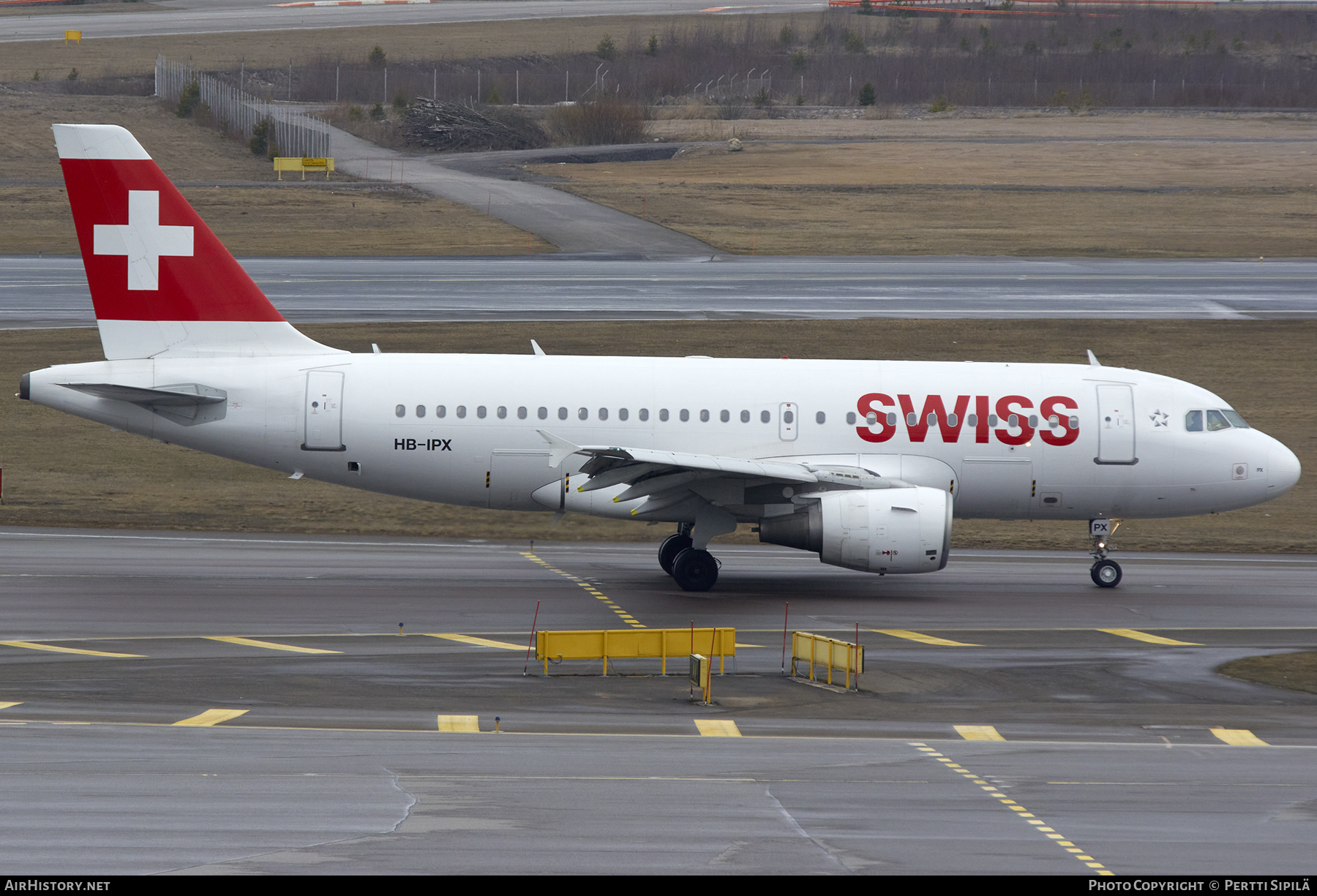 Aircraft Photo of HB-IPX | Airbus A319-112 | Swiss International Air Lines | AirHistory.net #292674